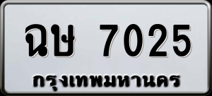 ทะเบียนรถ ฉษ 7025 ผลรวม 23